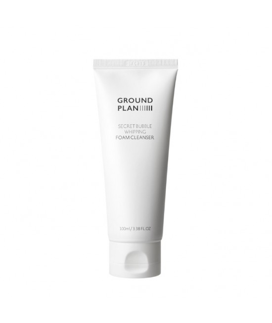 GROUND PLAN SECRET BUBBLE WHIPPING FOAM CLEANSER