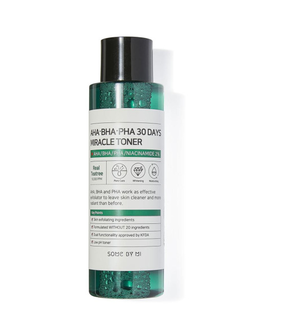 SOME BY MI AHA/BHA/PHA 30 DAYS MIRACLE TONER