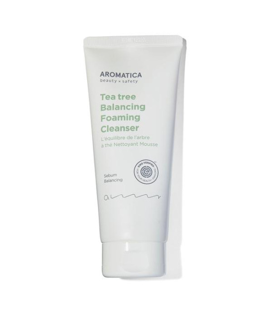 AROMATICA TEA TREE BALANCING FOAMING CLEANSER